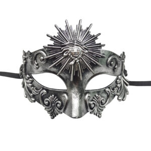 HyperFun mens halloween mask grey