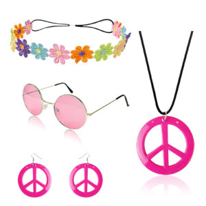 HyperFun hippie accessories pink for women